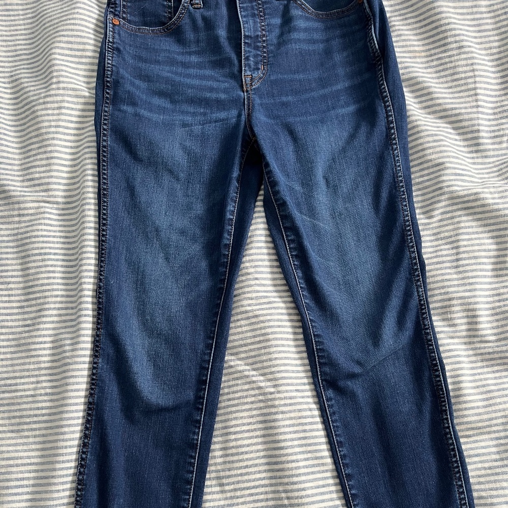 Madewell 10” high rise skinny jeans